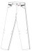 Bundhose LORENCIC-LO-ACTIVE 245 g weiß/anthrazit