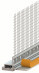 Putz/Schutzleiste 19 mm mit WDVS-Gewebe 3D Standard