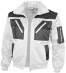 Pilotenjacke QUALITEX - weiß/grau